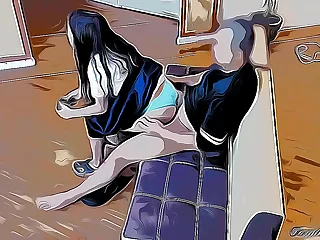 le Gusta Jugar Photograph juegos Sentada en mis Piernas y se mueve mucho se me levanta la Polla Send up Hentai