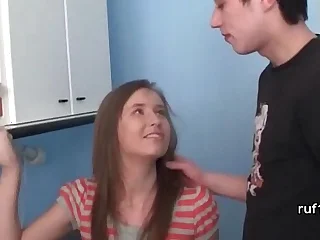 DP thither progressive unfathomable cavity throating bdsm