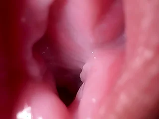 Saloon wide pussy spreading and Dirty talk