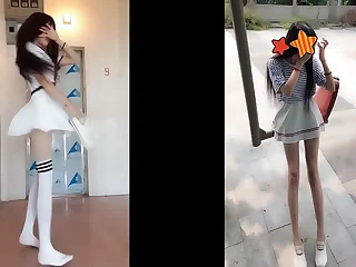 t&period; Asian Girl Show&comma;18yo pamper sexy cutie Left or Right part2