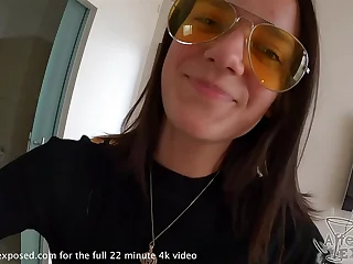 18yo complete cheerleader giving me a perfect blowjob and huge mouthcum swallow