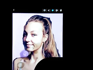 Random hot 18yo blonde cum tribute 01