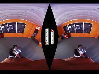 Overwatch Cosplay VR Porn working capital Zoe Latitudinarian and Alexa Tomas in a game breaking threesome&excl;