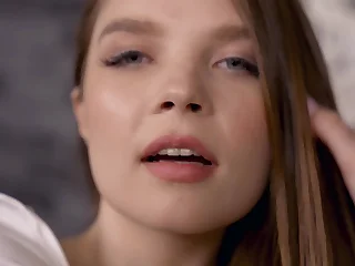 Prankish DAP for pretty face teen Polly Unfocused &lpar;Total Humiliation & Peck of Facials&rpar;