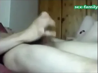 WWW&period;SEX-FAMILY&period;COM - XXX blonde bitch fucks will not hear of bloke on webcam