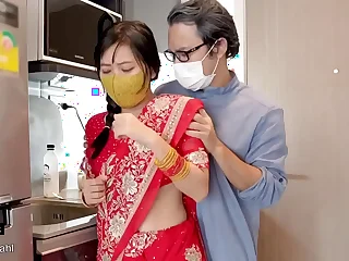 BiG Ass Indian Step-daughter seduce the brush Step father's Large Dick&excl; &lpar; Hindi Voice &rpar;