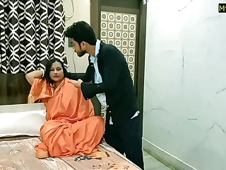Desi step mother in represent fucked apart from sprog husband&excl; Viral jobordosti sex with audio