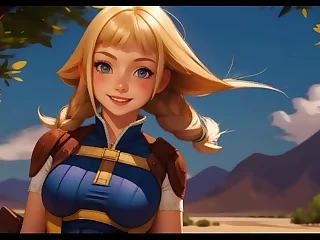 AI generated Penelo &vert; Finishing touch Fantasy XII