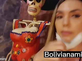 Mostrando mi conchita a las calacas mexicanas&period;&period;&period; video completo en bolivianamimi&period;tv