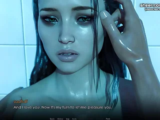 Depraved Awakening &vert; Beautiful teen girlfriend with big boobs escapist anal coitus in shower with boyfriend's big dick &vert; My sexiest gameplay moments &vert; Part &num;11