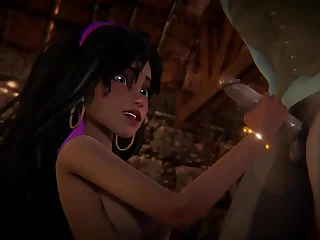 Disney Porn - Sex expectations of Esmeralda - 3D Porn