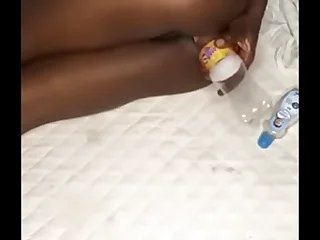 I dorsum behind filmed myself uncork my anal hole whiles my step dad is in the next area feeling weak