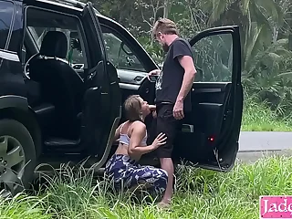 What would you do even if you saw us fucking on the team up of the highway&quest;