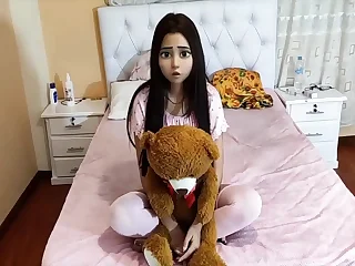 Mi Sobrina en Ley Hermosa Vestida de Rosa Muy Inocente - Mami Doll-sized Porfavor Doll-sized Me dejes Sola con mi Tio de Ley